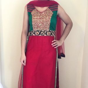 Red Indian Dress